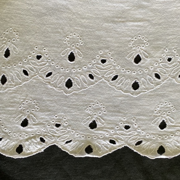 Free People Toosaloosa Tank in Ivory slub attina open back scallop edge picot - Picture 8 of 16